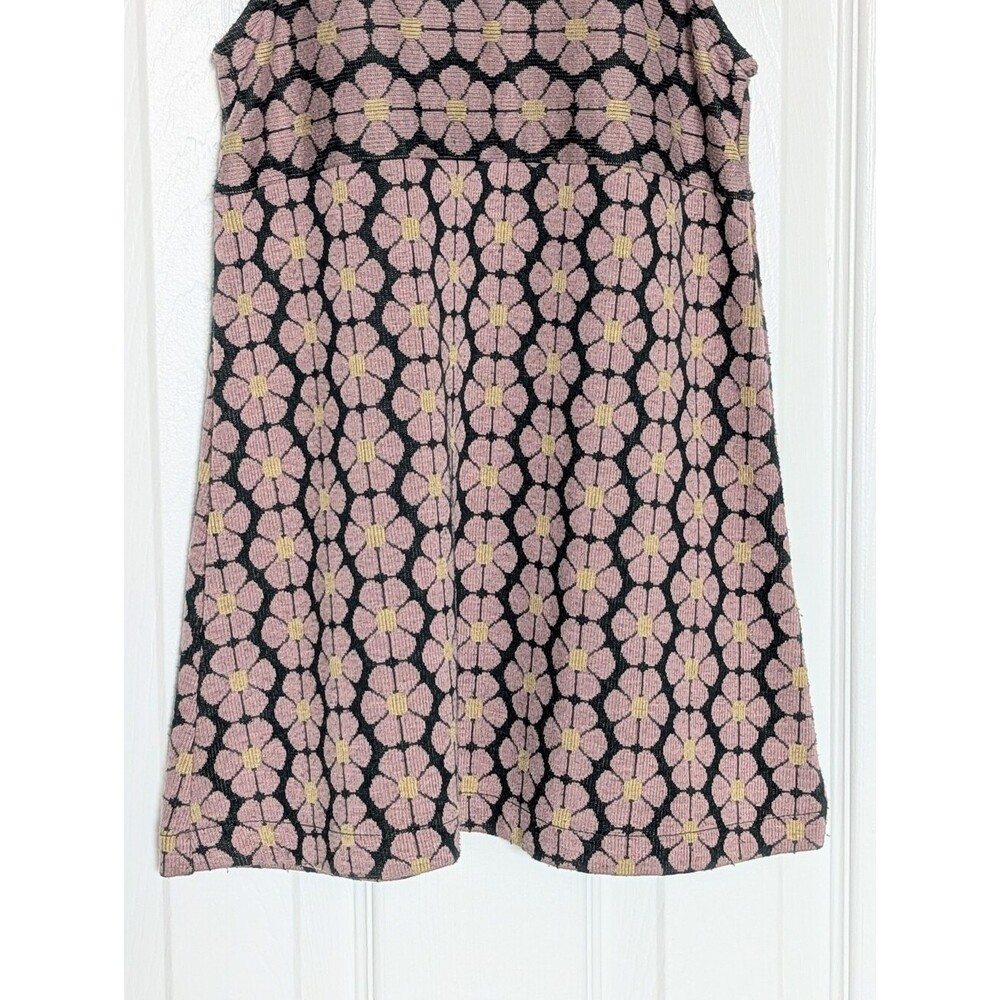 Zara Girls' (Size 7) Jumper/Pinafore Dress w/All-Around  Floral Pattern - Picture 3 of 10